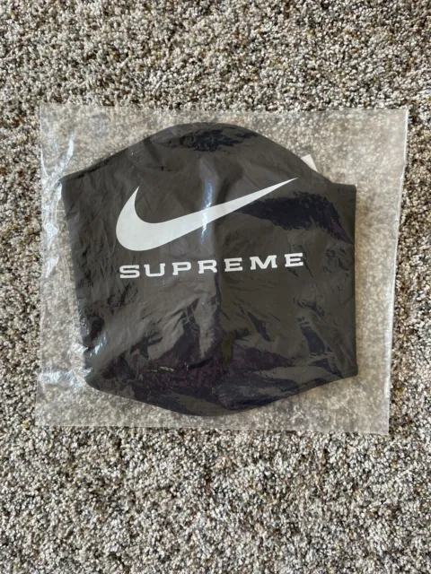 New Supreme Nike Neck Warmer Black One Size SS21 facemask balaclava mask Rare