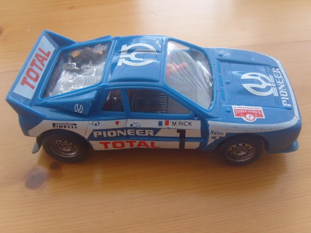 OLD VINTAGE SCALEXTRIC Lancia Rally 037 Pioneer/Total Livery £17.00 ...