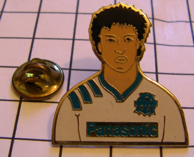 Foot Vintage Grand Badge No PIN'S OM Olympique De Marseille Milan