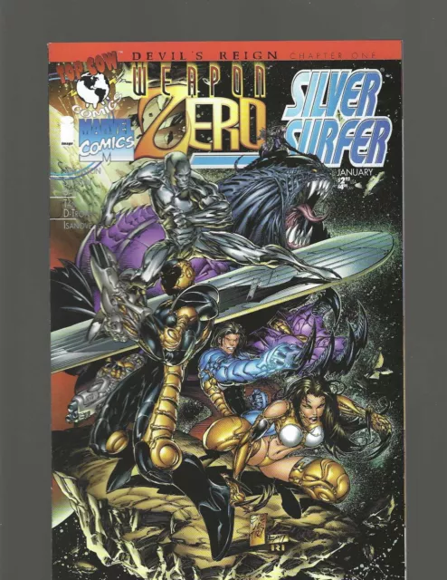 Weapon Zero/Silver Surfer #1 [Marvel & Top Cow,1996] Mint 9.6/9.8, Chapter 1