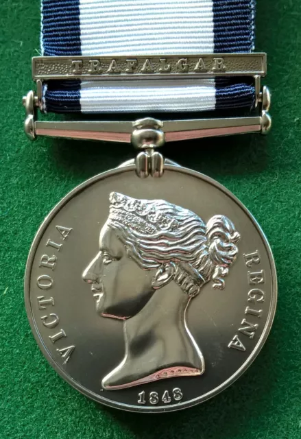 Naval General Service Medal Trafalgar clasp Copy