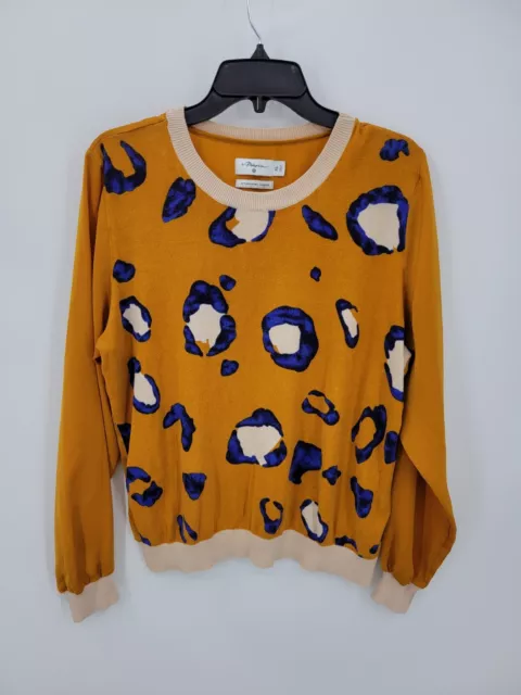 Phillip Lim x Target Sweater Womens XL Orange Animal Print Anniversary Pullover