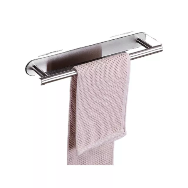 Stainless Steel Bath Towel Bars Silver/Black Towel Racks  Office