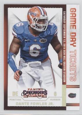 2015 Panini Contenders Draft Picks Game Day Tickets Dante Fowler Jr Rookie RC