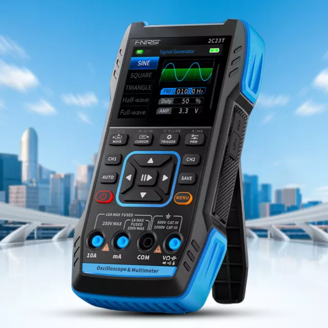 Mini-Oszilloskop-Multimeter 3-in-1-Signalgenerator 10 MHz 50 MS/s (Update)