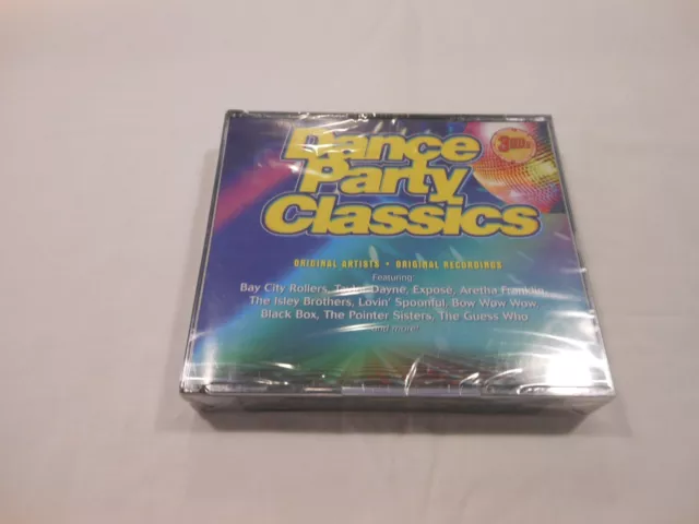 2001 BMG Special Products Dance Party Classics 3 CD Box Set BRAND NEW, SEALED