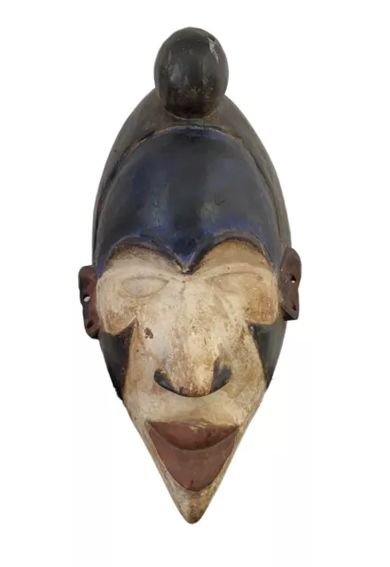 # 3891 Superb African Igbo Mask Nigeria 14.5 " H