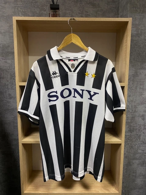 Camisa Juventus Retrô 1995/1997 Azul e Amarela - Kappa