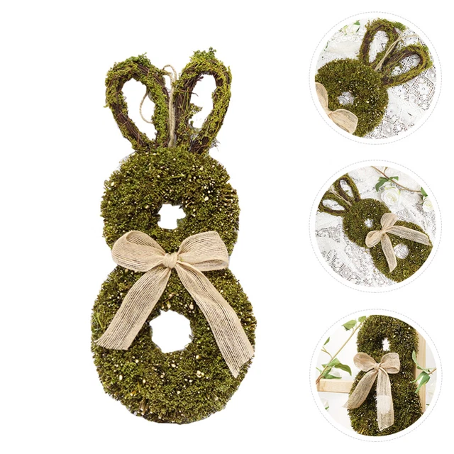 Conejo de Pascua decoración de conejo colgante de conejo decoración de pared decoración
