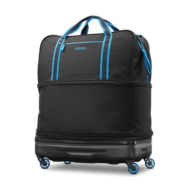 20" Rolling Wheeled Tote Duffle Bag Carry On Luggage expandable Travel Suitcase 3