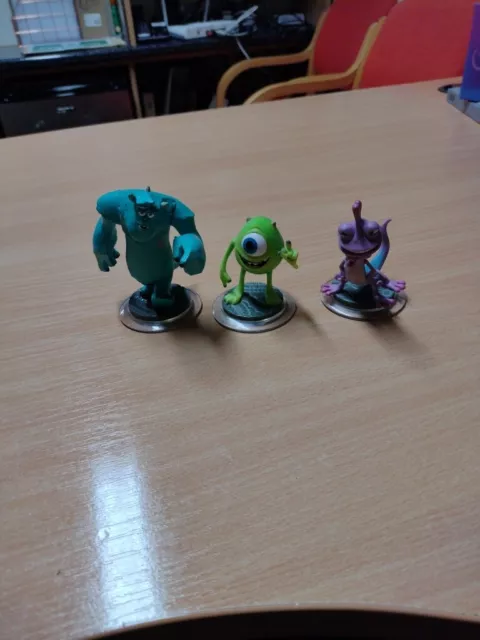Disney Infinity  Monsters Inc Figure Bundle