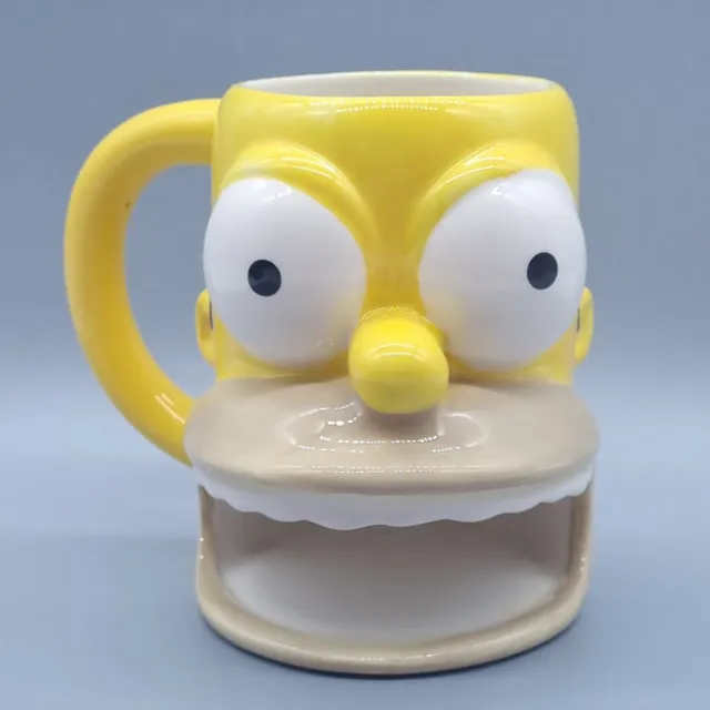 Homer Simpson Mug Cookie Biscuit Holder 3D Fox Matt Groening Retro The Simpsons