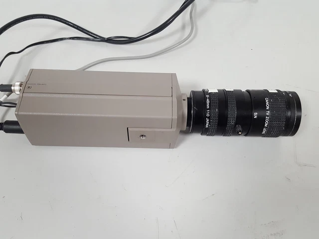 UVP Camera Model 4912 With Cannon TV Zoom Lens Optical Lab