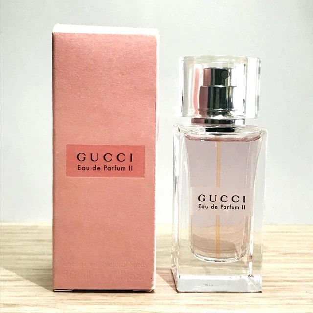 GUCCI II EAU de Parfum EDP Discontinued fragrance