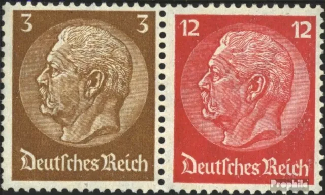 Deutsches Reich W80 postfrisch 1939 Hindenburg WZ 4