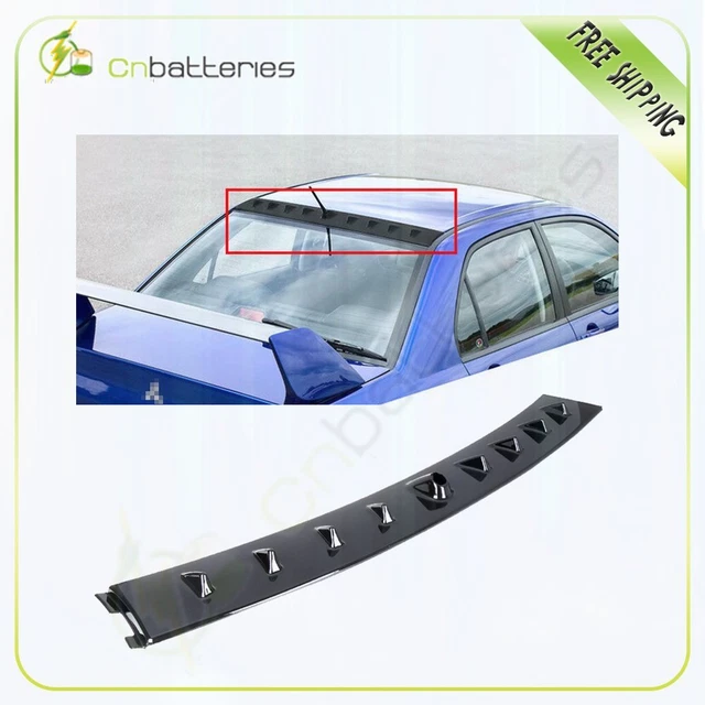 Black Roof Spoiler Wing For 2003-2007 Lancer Evolution EVO 8 9