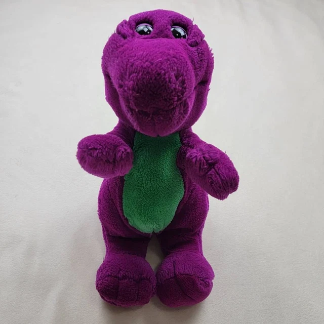 VINTAGE BARNEY PLUSH Stuffed Toy Purple Dinosaur Playskool TRex 1992