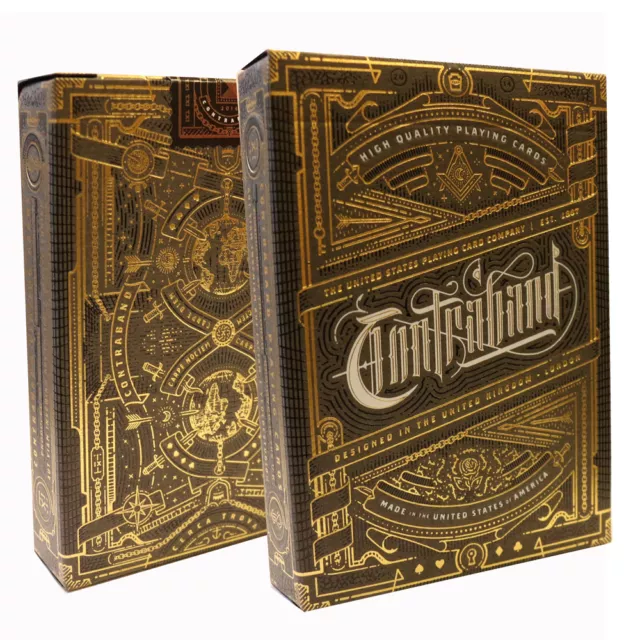 Contraband Playing Cards by Theory 11 - Quality USA Made Card Deck - Poker Size