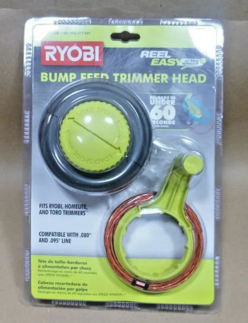 RYOBI AC04156 BUMP Feed Reel Easy Trimmer Head with Speed Winder