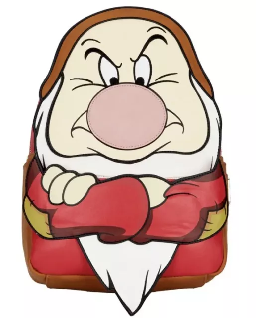 Loungefly Disney Snow White and the Seven Dwarfs Grumpy Cosplay Mini Backpack