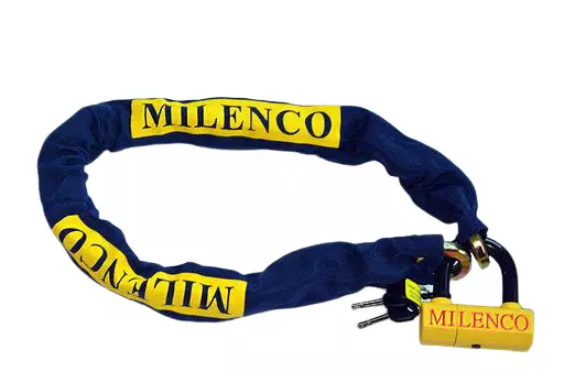 Milenco Dundrod U Lock & 14mm x 1.8 Metre Chain Motorcycle Motorbike Scooter