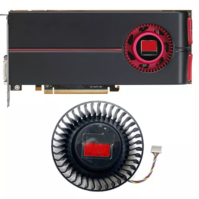 Cooling Fan for AMD Radeon HD6990 6970 6950 6930 6870 Graphics Card Turbo Fan