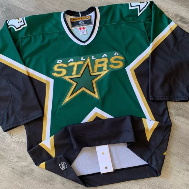 🔴SOLD🔴 Dallas Stars 2003-06 Alternate Mooterus Koho NHL Hockey Jersey  w/ 2004 Hockey Fights Cancer Patch - Sergei Zubov Excellent Used C…