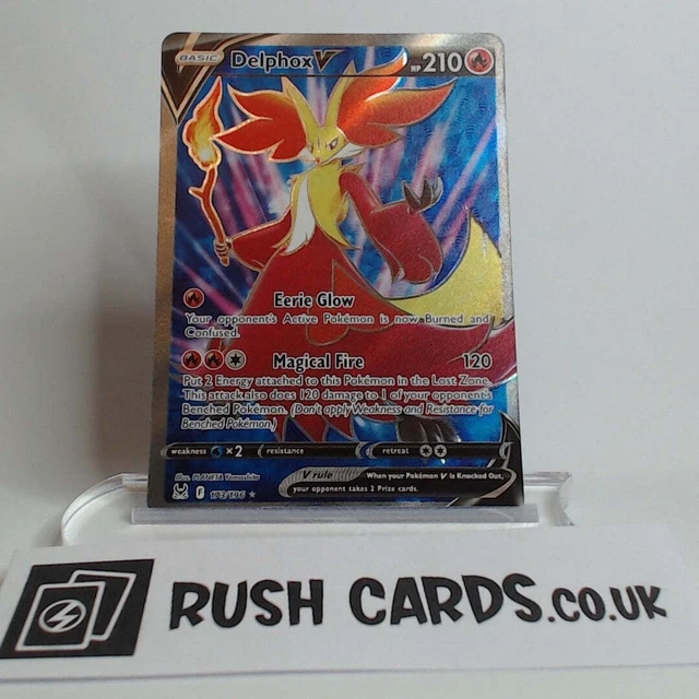 Delphox V LOR 173 FULL ART