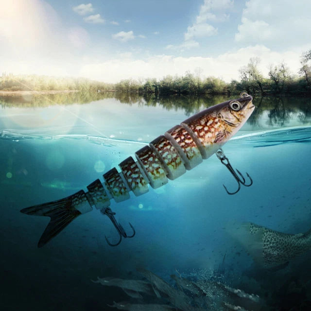 DXLing Set De 18 Leurres à Truite - Leurres Artificiels Avec Effet UV