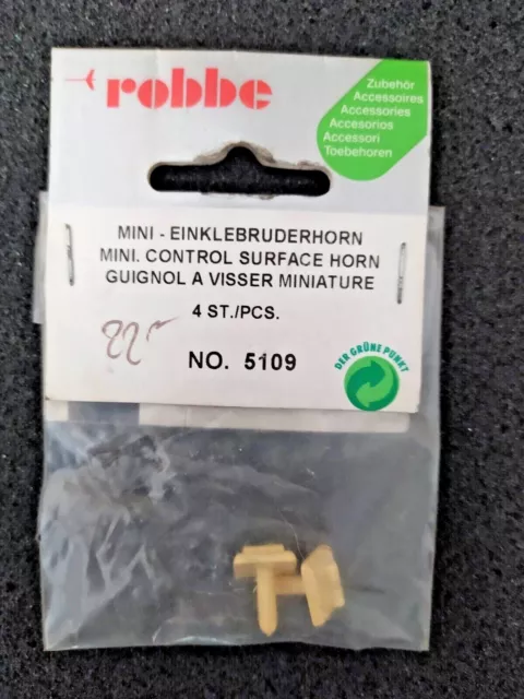 Robbe 5109 Mini Control Surface Horn (2 pcs only) Vintage NEW