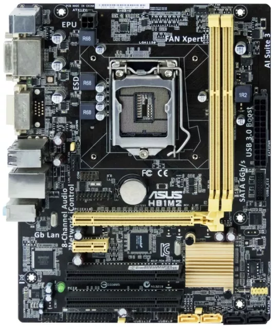 Mainboards ASUS H81M2 LGA1150 DDR3 Pci-E PCI Intel H81 Microatx 2