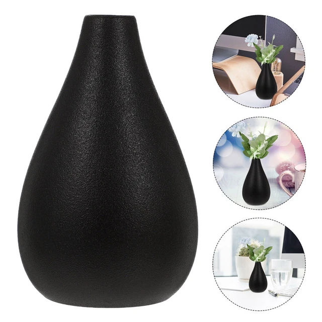 1 pz stile nordico ceramica animale vaso di fiori cartone animato orso gatto testa di mucca mini vaso piante grasse vasi bonsai decorazione della casa  15