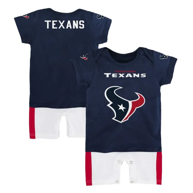 Houston Texans NFL Outerstuff Infant Navy Blue Fan Jersey Romper