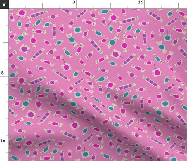 Halloween Halloween Candy Sweets Spoonflower Fabric by the Yard