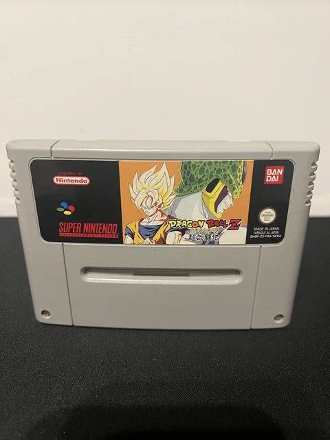 • Dragon Ball Z Super Butoden Super Nintendo • PAL • FRA Cartouche Seule