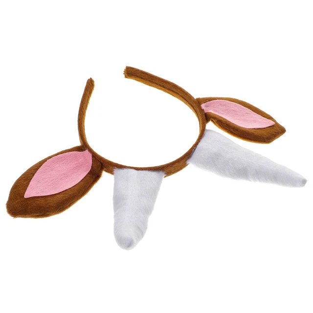 Chèvre Cerceau De Cheveux Bandeau Oreilles D'animaux Vêtements