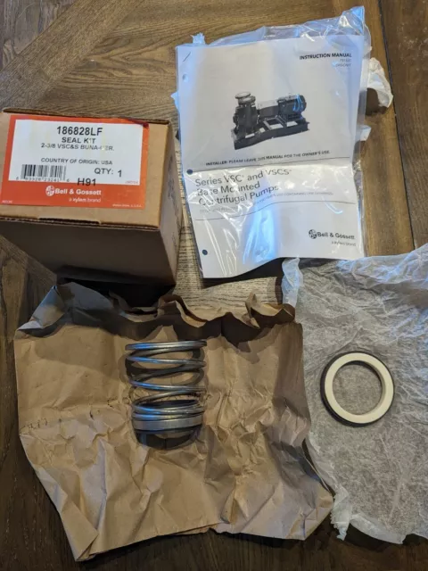 Bell & Gossett 186828LF Seal Kit 2-3/8 VSC&S BUNA-CER. NEW