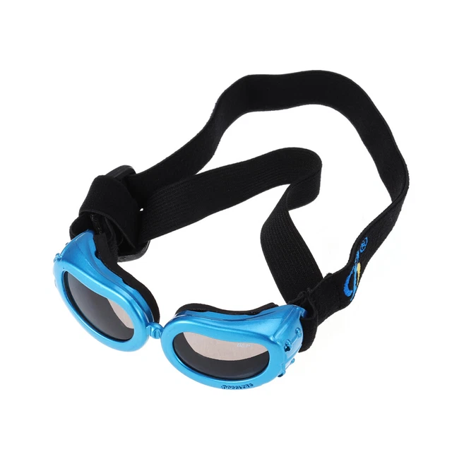 Occhiali da sole per cani protezione occhiali impermeabili occhiali per animali domestici pieghevoli UV