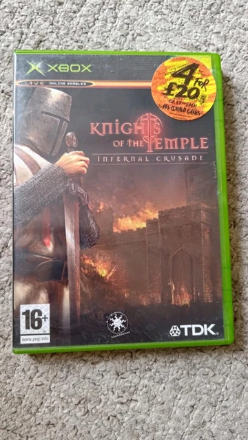 Jeu PS2 – Knights Of The Temple: Infernal Crusade – Sony PlayStation 2 – Bon état – Complet