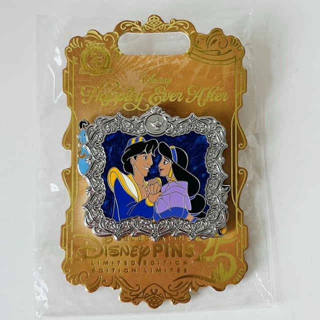 DISNEY HAPPILY EVER After Slider Pin - Aladdin & Jasmine £33.81 ...