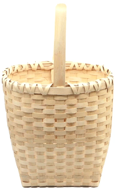Native American Basket Penobscot Signed and Dated 20" Maine Estate