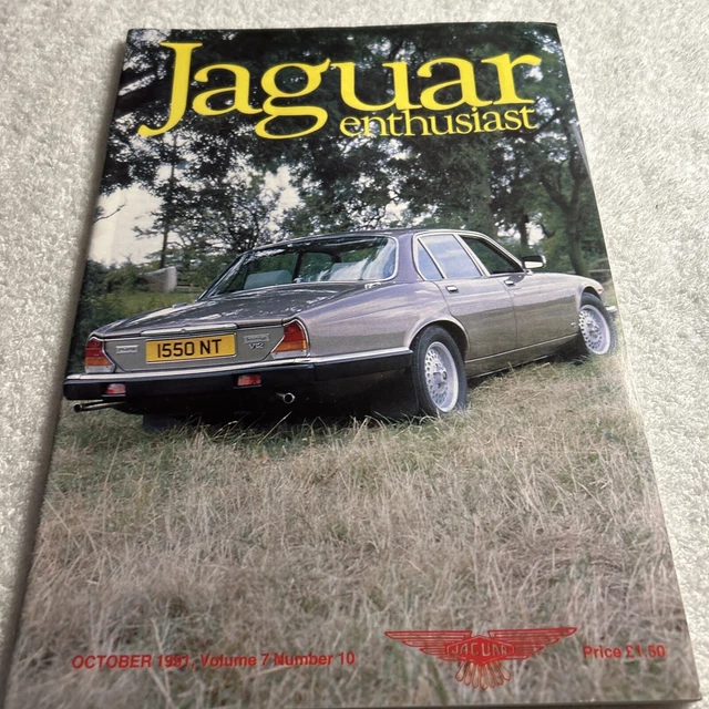 Jaguar Enthusiast Magazine October 1991