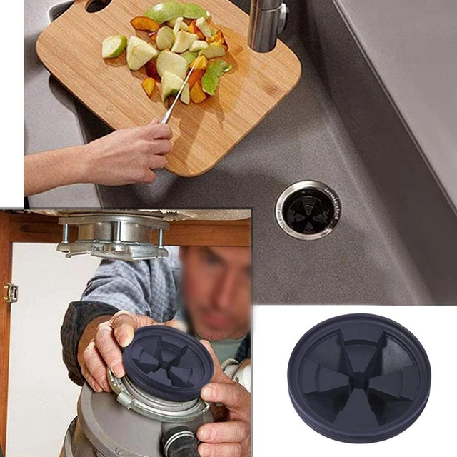 Waterproof Garbage Disposal Splash Guard Home For InSinkErator Stopper Black HOT