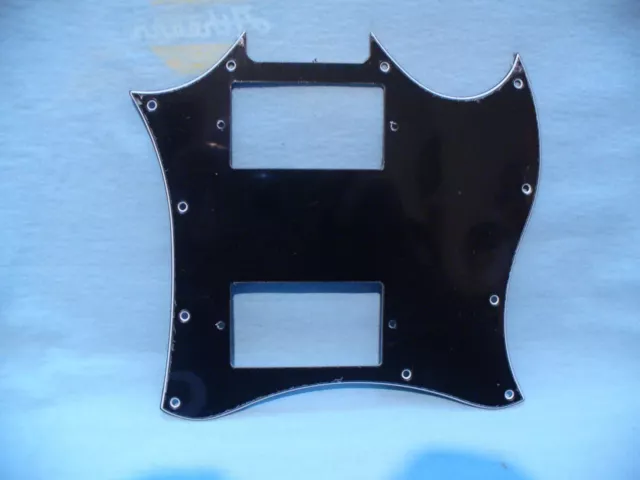 New Black Pickguard For Gibson S/G 3 Ply For Electric Guitar Usa Shipping!