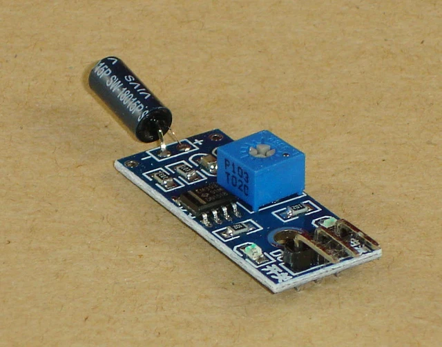 ARDUINO VIBRATION SENSOR Module SW-18015P Vibration Sensor £2.41 ...
