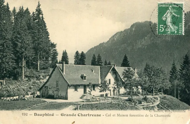 SAINT PIERRE DE CHARTREUSE Grande Chartreuse Col Maison Forestière La Charmette