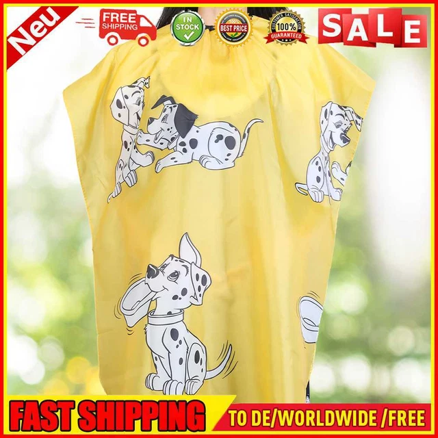 Cartoni animati cane bambino vestire mantello salone copertura barbiere parrucchiere pelo taglio