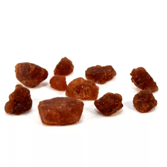10 PIEZAS cabina de piedras preciosas de cristal natural áspero granate naranja de 14 quilates - África