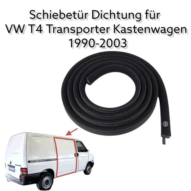 Sliding Door Rubber Body Seal For VW Transporter T4 (1990-2003) - Left Or Right - 7D0843791F