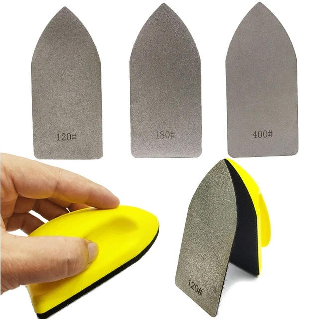 Disc Trimming Buffing Polishing Toos Hand Sanding Block Diamond grinding Pad
